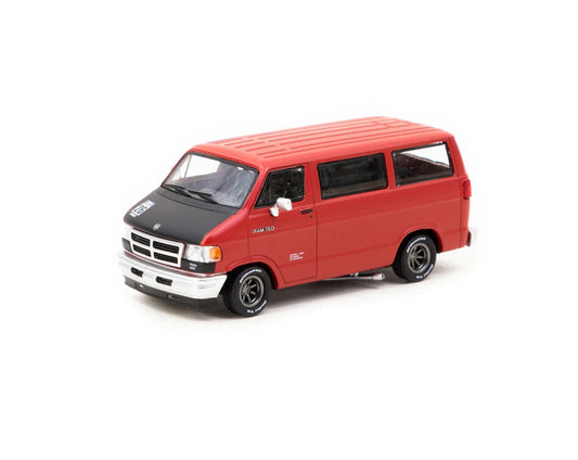 Tarmac Works - Dodge Van Red "Global64" Series - Scala 1/64 T64G-TL032-RE