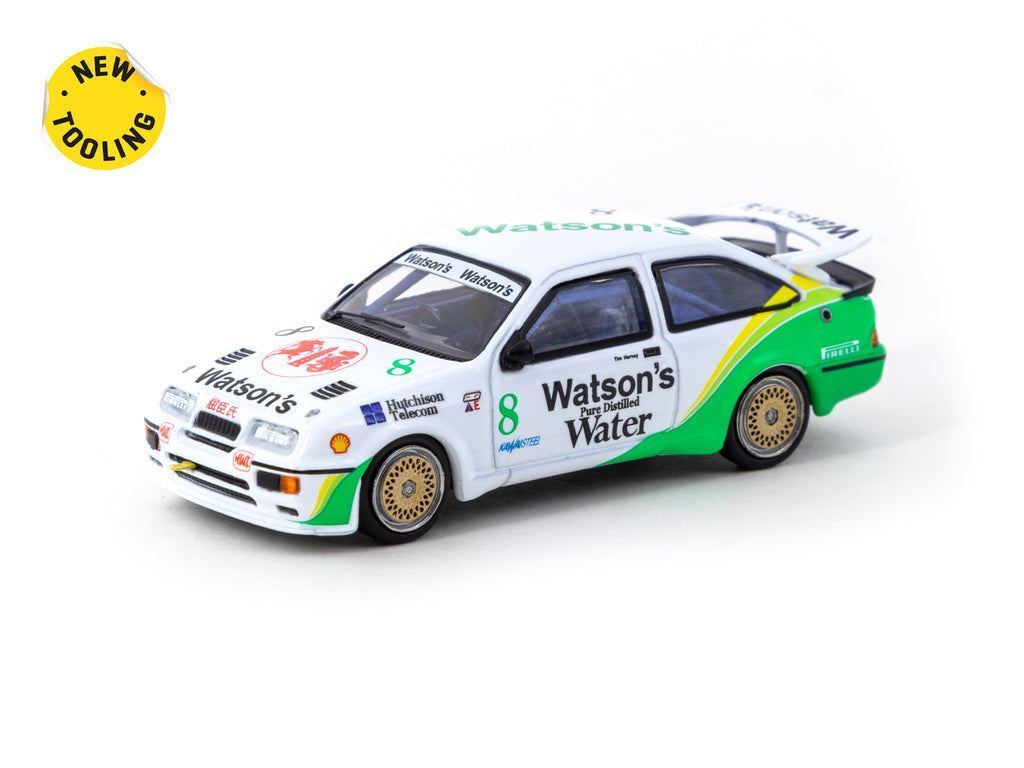 Tarmac Works - Ford Sierra RS500 Coswort Macau Guia Race 1989 Winner Tim Harvey - Scala 1/64 T64-058-89MGP08