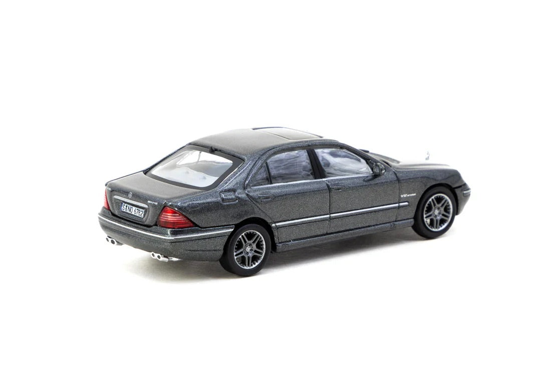 Tarmac Works - Mercedes-Benz S 65 AMG Tectite Grey Metallic - Scala 1/64 T64G-072-GY