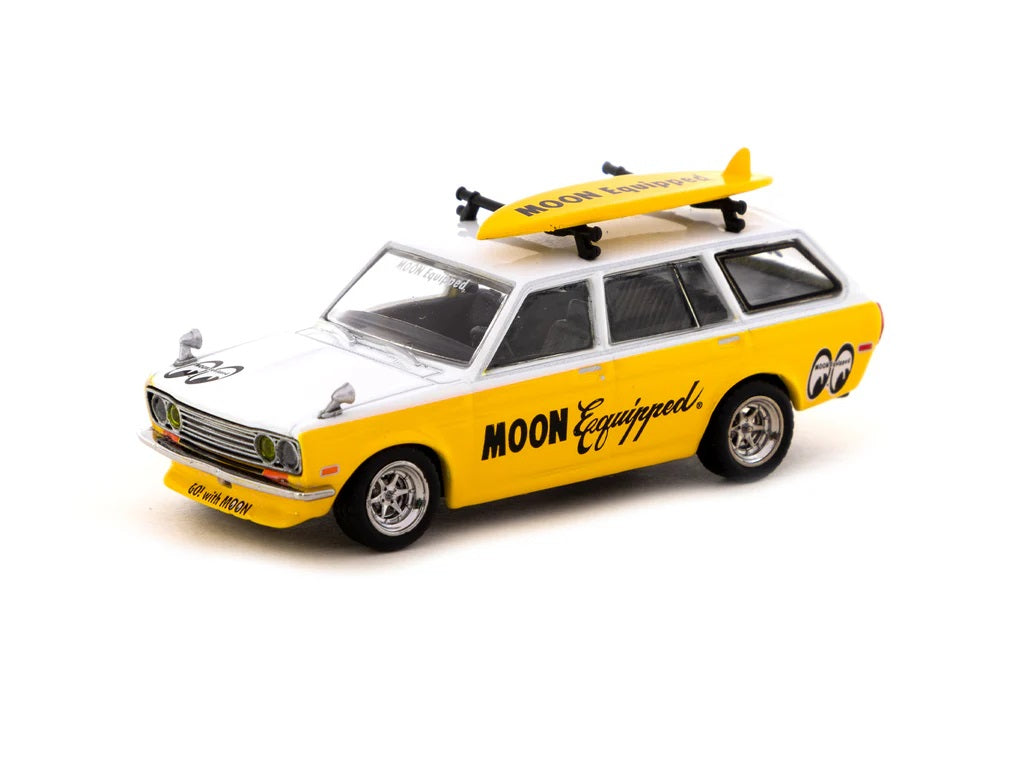 Tarmac Works - Datsun Bluebird 510 Wagon MOON Equipped - Scale 1/64 T64G-026-ME1