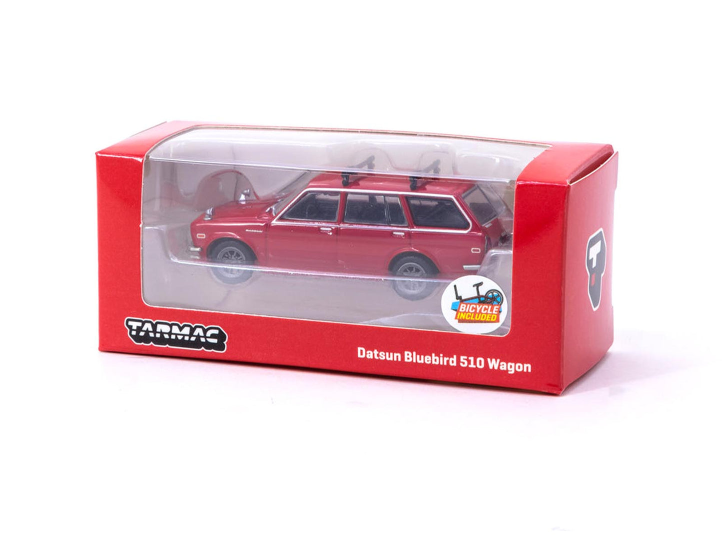 Tarmac Works - Datsun Bluebird 510 Wagon Red - Scale 1/64 T64G-026-RE