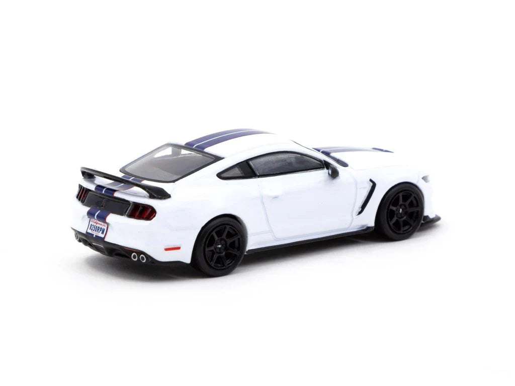 Tarmac Works - Ford Mustang Shelby GT350R White - Scala 1/64 T64G-011-WH