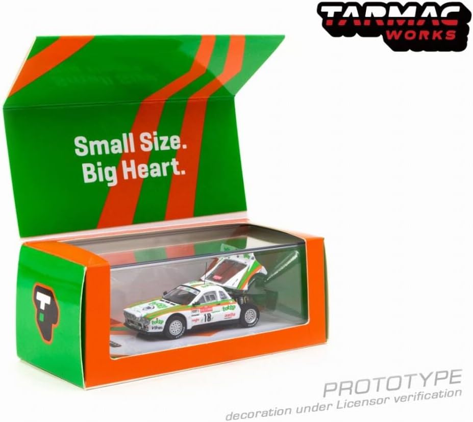 Tarmac Works - Lancia 037 Rally - Rallye Sanremo 1983 M. Biasion / T. Siviero - 1/64 Scale T64P-TL002-83SAN18