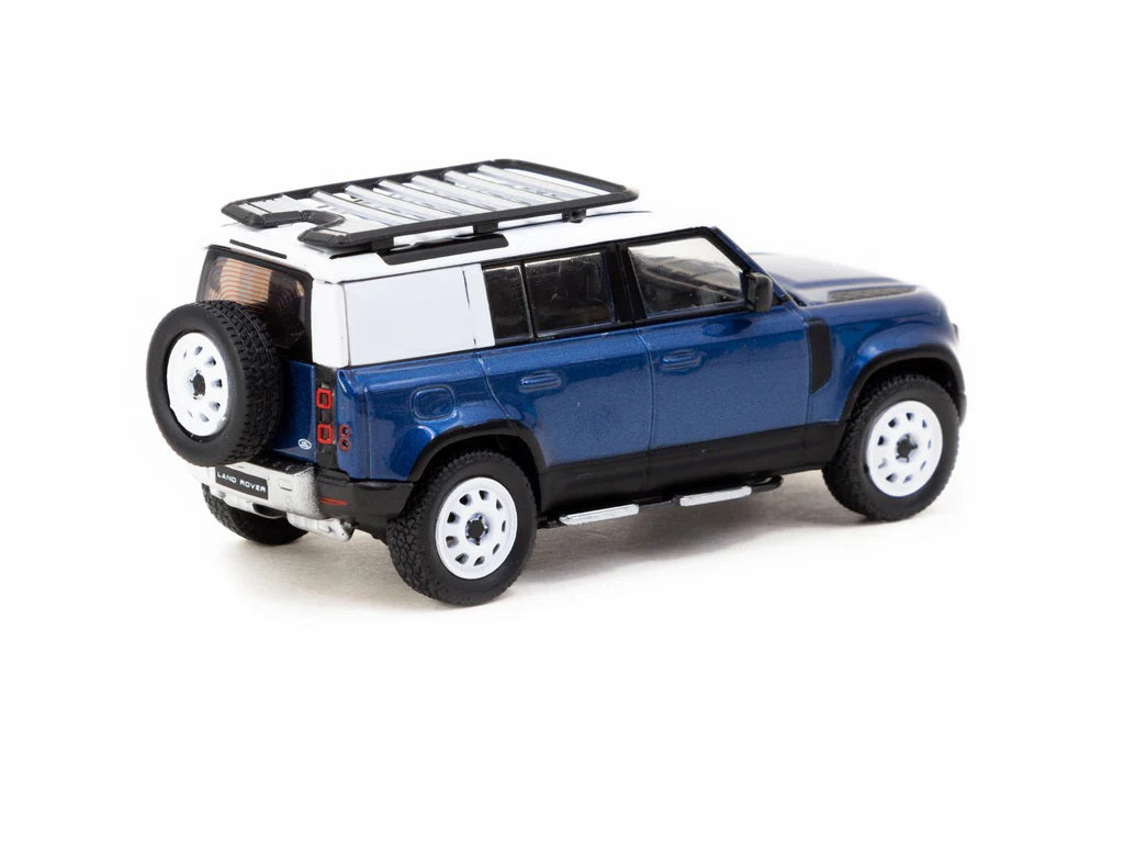 Tarmac Works - Land Rover Defender 110 Blue - Scale 1/64 T64G-020-BLTarmac Works -