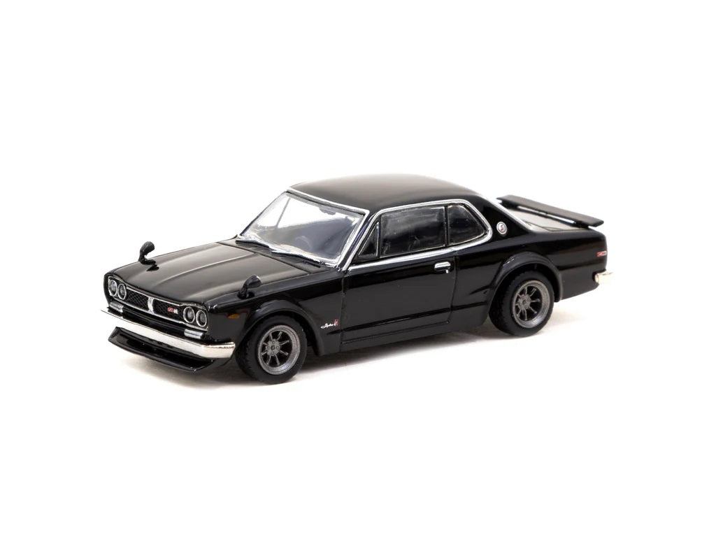 Tarmac Works - Nissan Skyline 2000GT-R (KPGC10) Black - Scale 1/64 T64G-TL043-BK