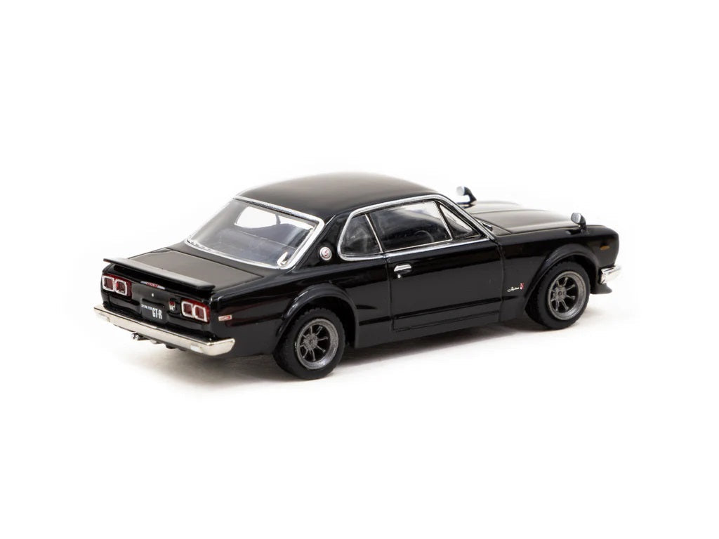 Tarmac Works - Nissan Skyline 2000GT-R (KPGC10) Black - Scale 1/64 T64G-TL043-BK