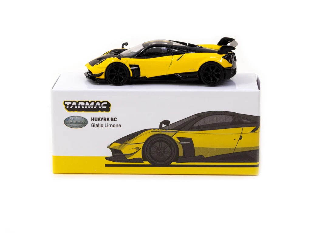 Tarmac Works - Pagani Huayra BC Giallo Limone - Scala 1/64 T64G-TL014-YL