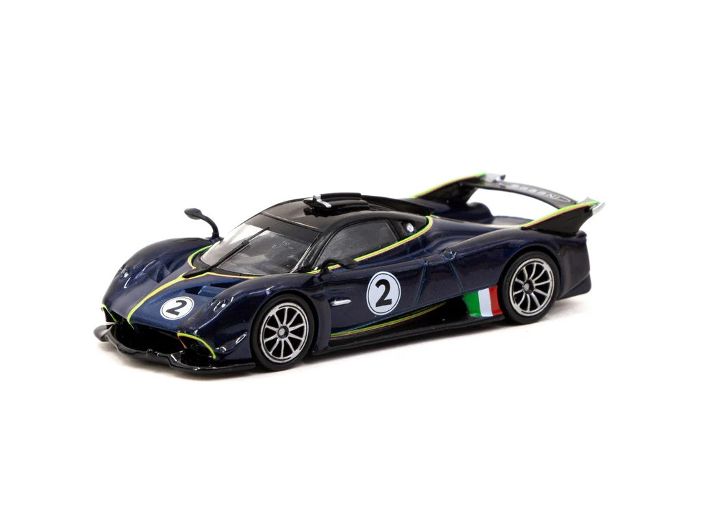 Tarmac Works - Pagani Huayra R Avio Blue - 1/64 Scale T64G-TL035-BL