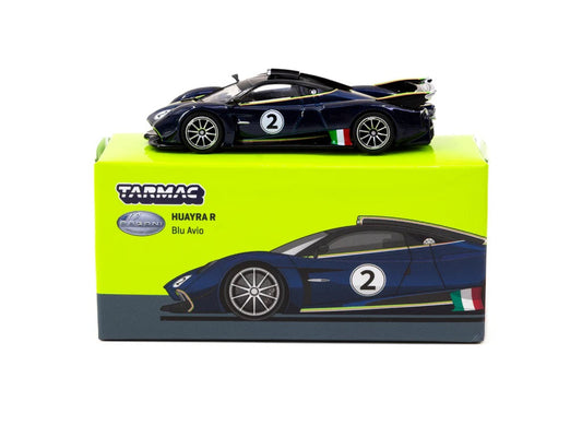 Tarmac Works - Pagani Huayra R Blu Avio - Scala 1/64 T64G-TL035-BL