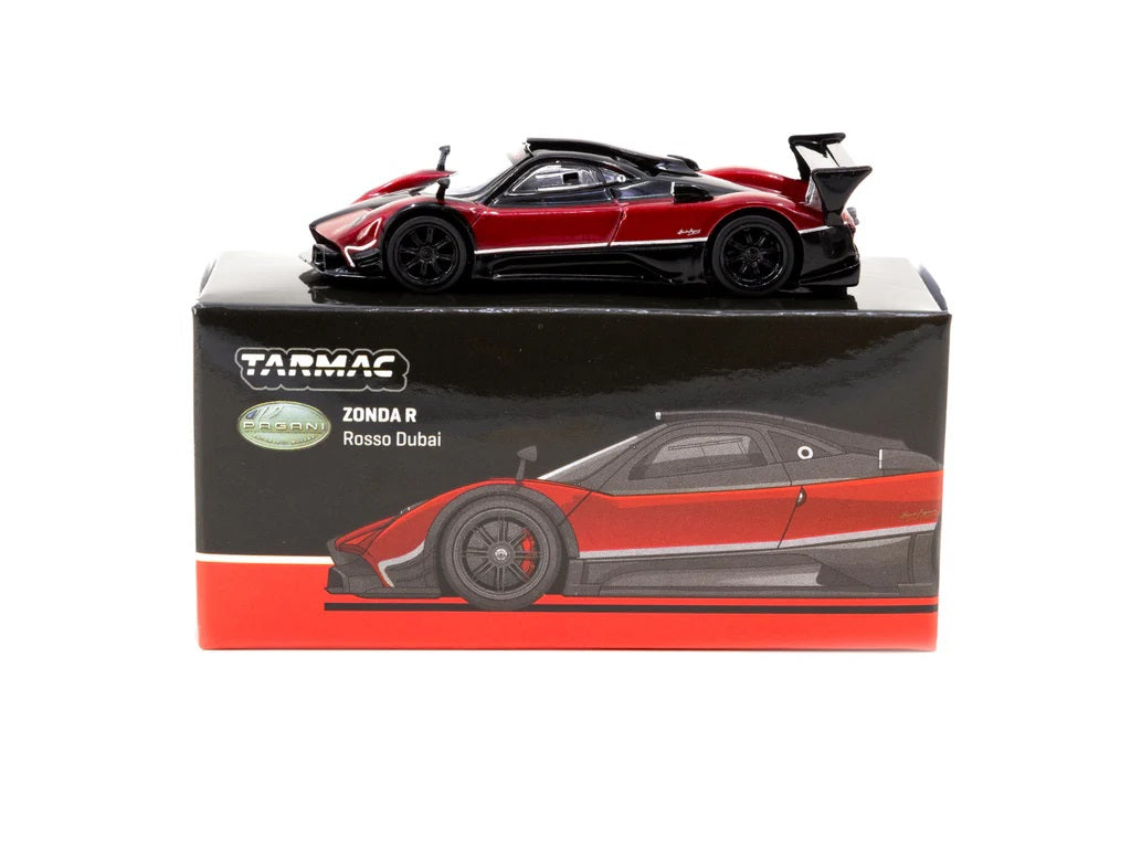 Tarmac Works - Pagani Zonda R Dubai Red - 1/64 Scale T64G-TL015-RE