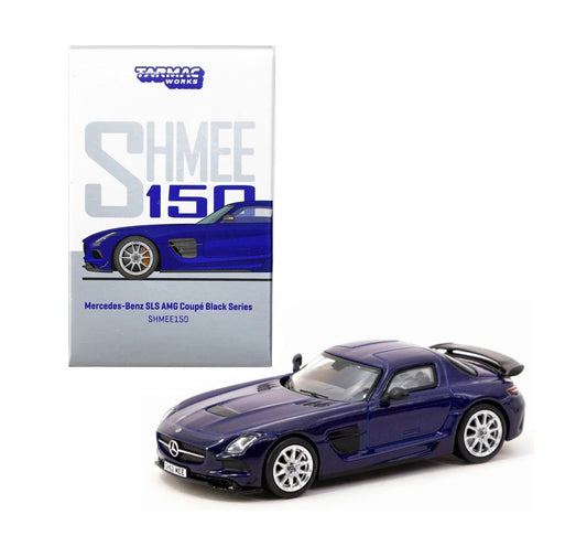 Tarmac Works - Mercedes-Benz SLS AMG Coupe Black Series SHMEE150 - Scale 1/64 T64G-027-SHMEE