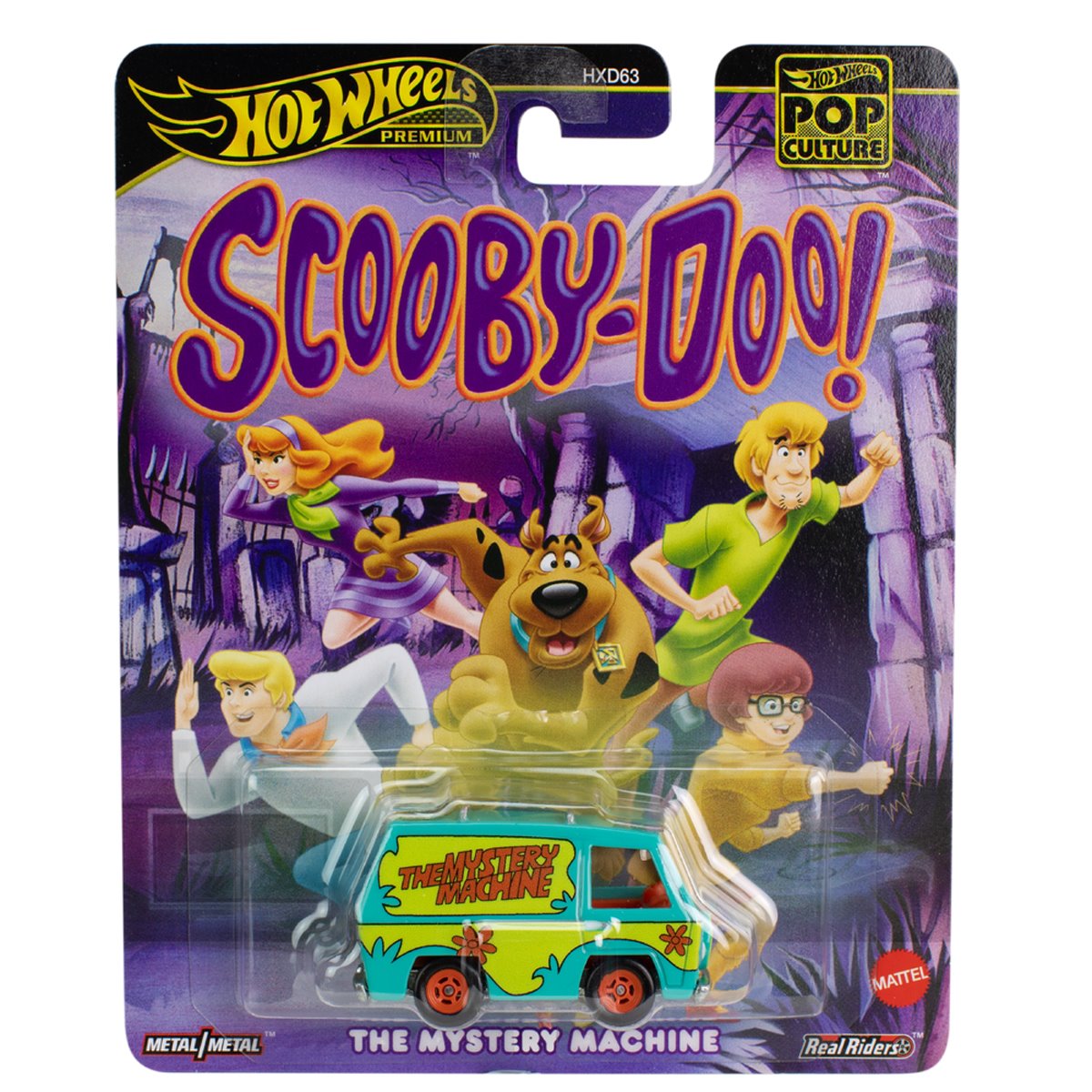 Hot Wheels Premium - Scooby-Doo The Mistery Machine - Pop Culture Scala 1/64