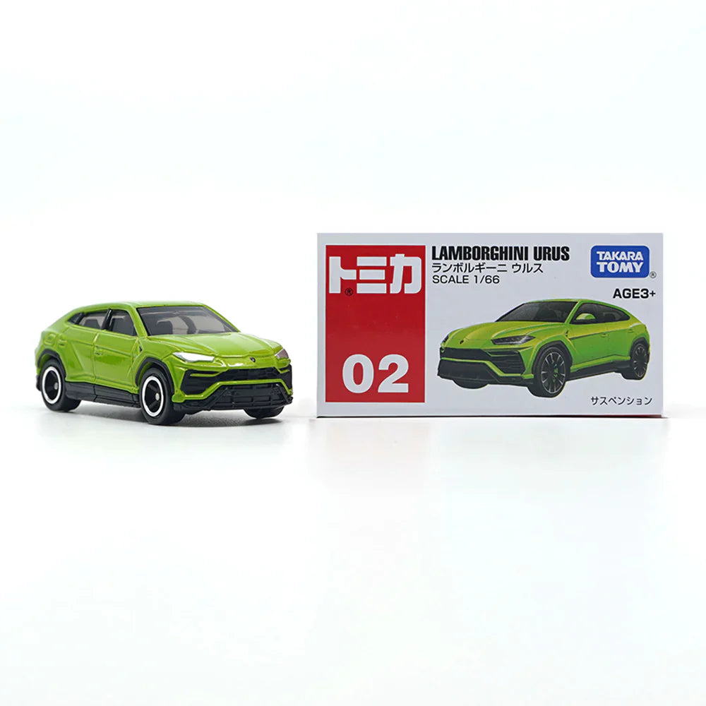 Takara Tomy Tomica - Lamborghini Urus Green - Scala 1/66