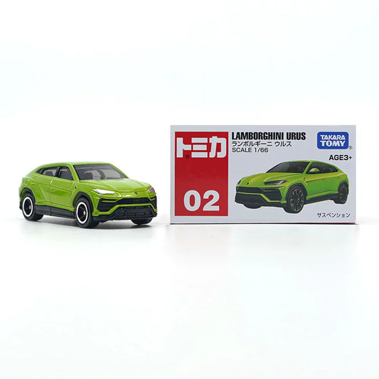 Takara Tomy Tomica - Lamborghini Urus Green - Scale 1/66