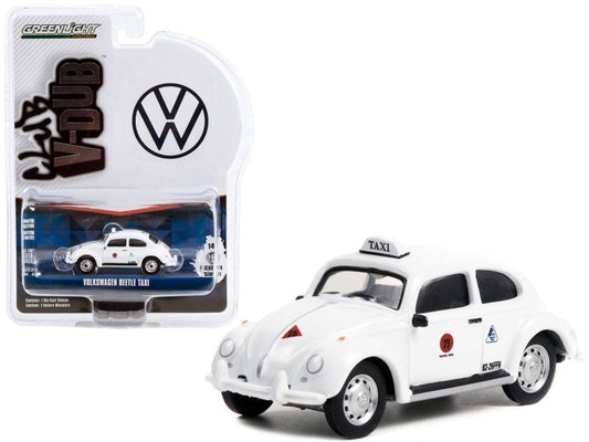 Greenlight - Volkswagen Beetle Taxi Mexico White - Club V-Dub - Greenlight - Scale 1/64