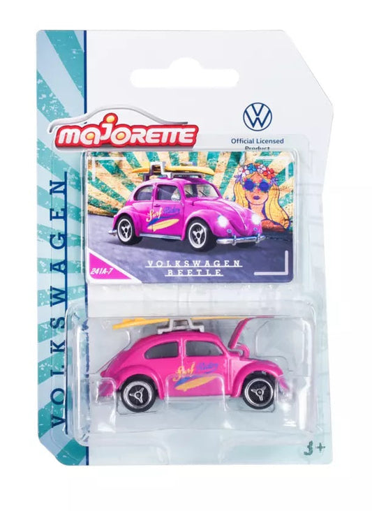 Majorette - Volkswagen Beetle Pink - Scala 1/64