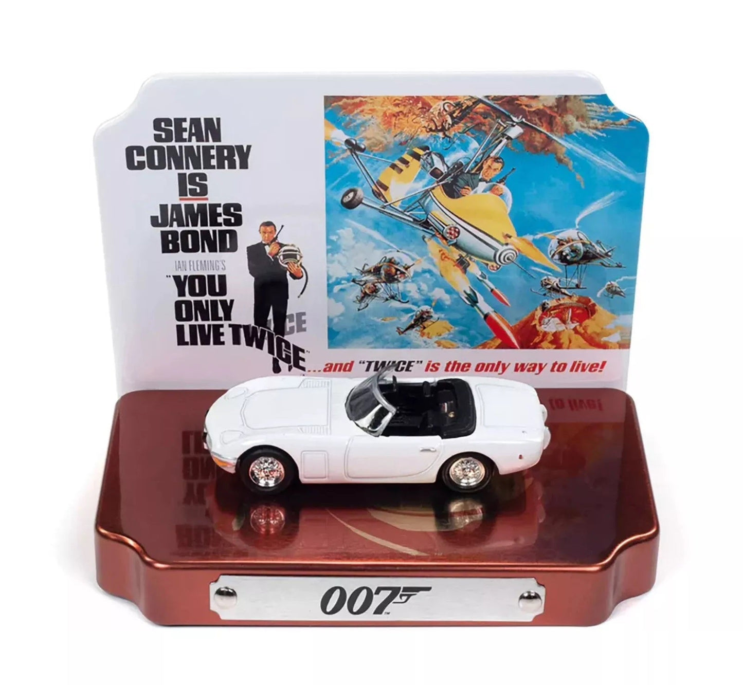 Johnny Lightning - 1967 Toyota 2000 GT James Bond "You Only Live Twice" - Scala 1/64