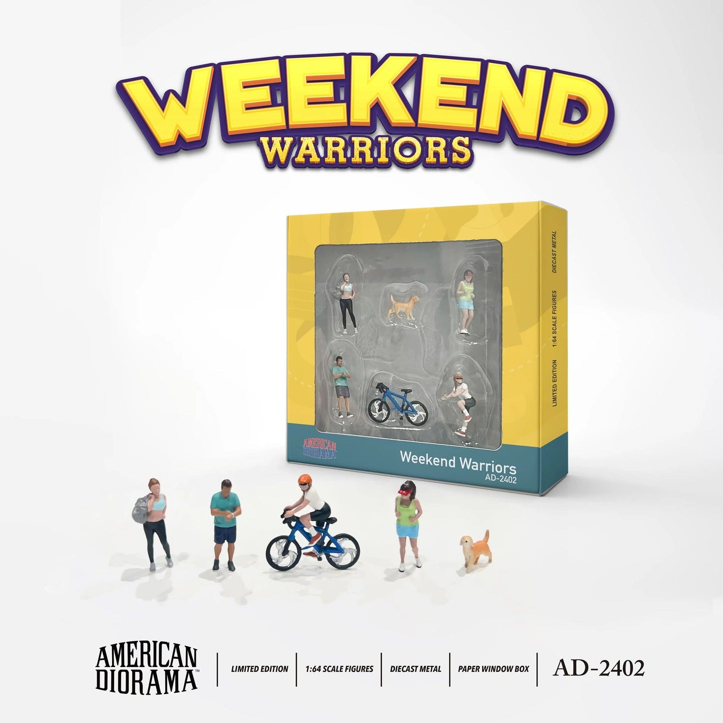 American Diorama Weekend Warriors - 1/64 Scale AD-2402