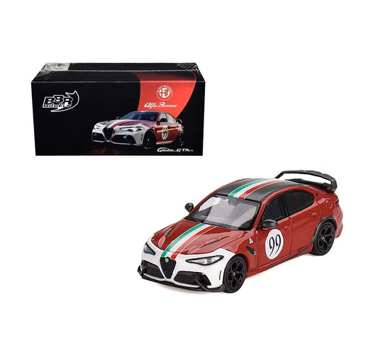 BBR Models - Alfa Romeo Giulia GTAm Rosso GTA #99 Centro Stile Livery - Scala 1/64 BBRDIE6412