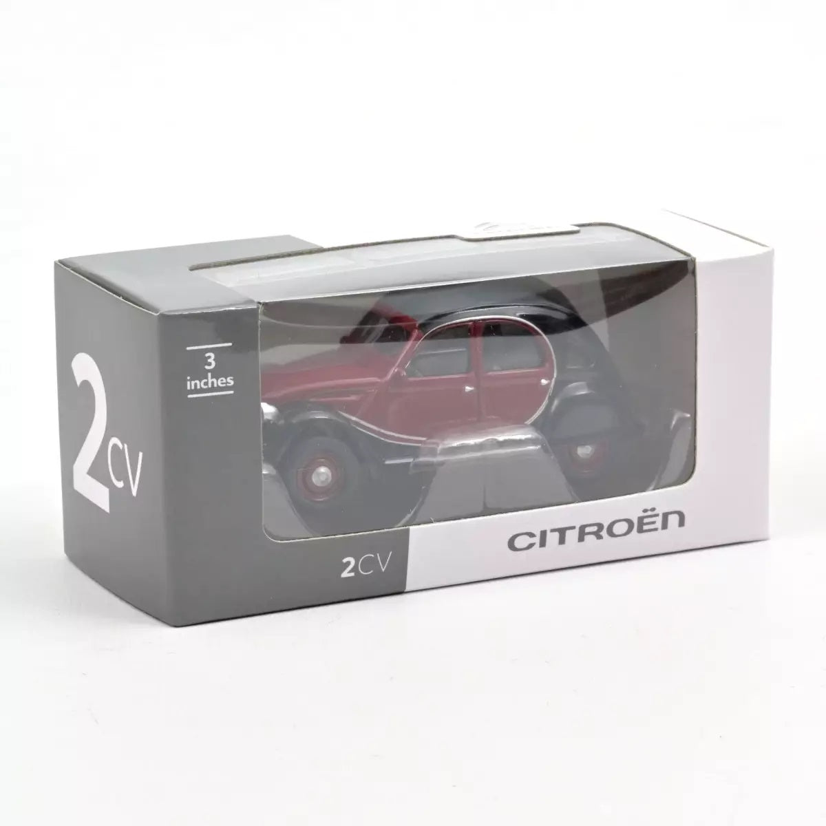 Norev - Citroen 2CV Charleston 1982 Red and Black - Scala 1/64 Circa