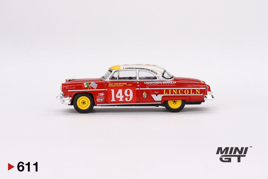 Mini GT - Lincoln Capri 1954 Carrera Panamericana Class Winner #149 LHD - Scala 1/64 MGT00611