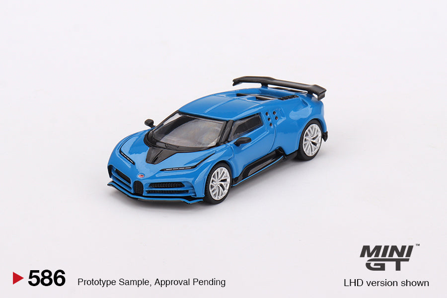 Mini GT - Bugatti Centodieci Blu Bugatti - Scala 1/64 MGT00586