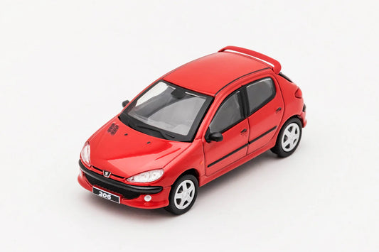 DCT Peugeot 206 5 Door Red - Scala 1/64