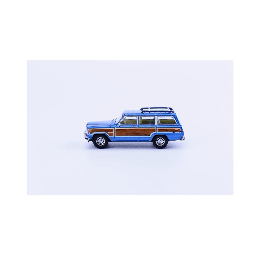 596 Model Jeep Wagoneer Blue Metallic - Scale 1/64