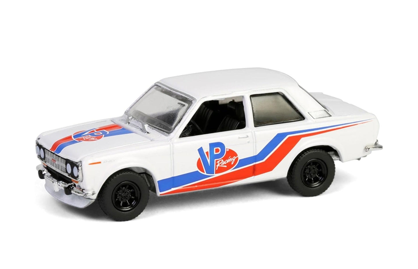 Greenlight - 1968 Datsun 510 Widebody Coupe VP Racing Fuel Series Running On Empty - Scala 1/64