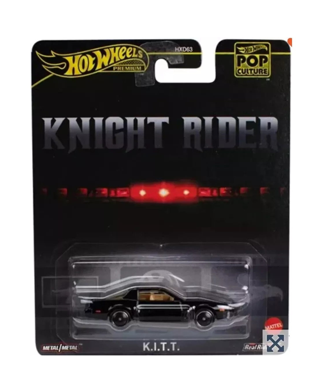 Pontiac Firebird Trans AM KITT Knight Rider - Pop Culture Hot Wheels Premium - Scala 1/64