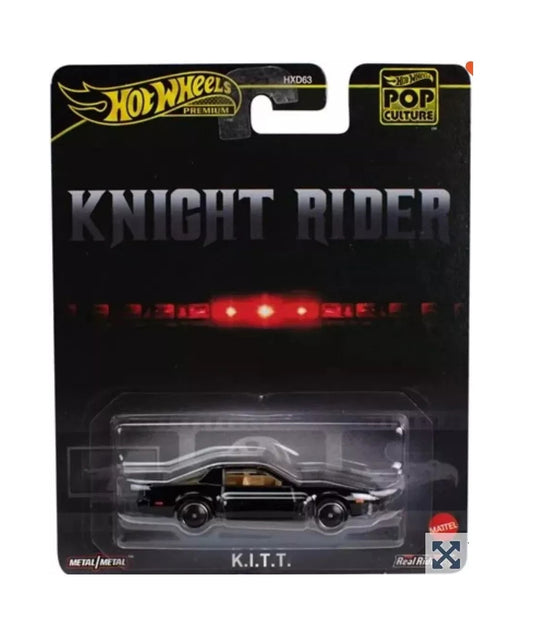 Pontiac Firebird Trans AM KITT Knight Rider - Pop Culture Hot Wheels Premium - Scale 1/64