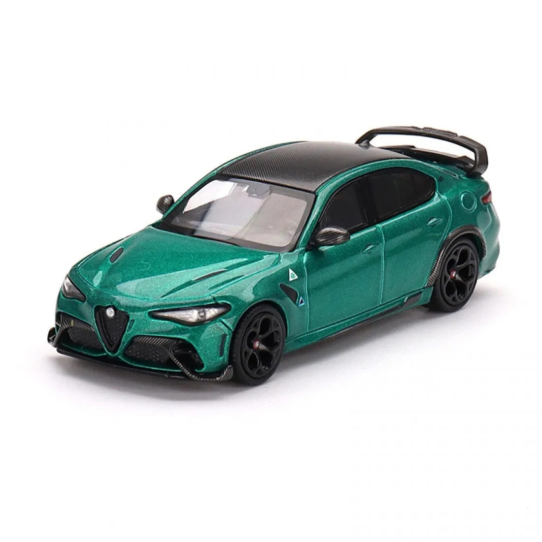 BBR Models - Alfa Romeo Giulia GTAm Montreal Green - Scale 1/64 BBRDIE6411