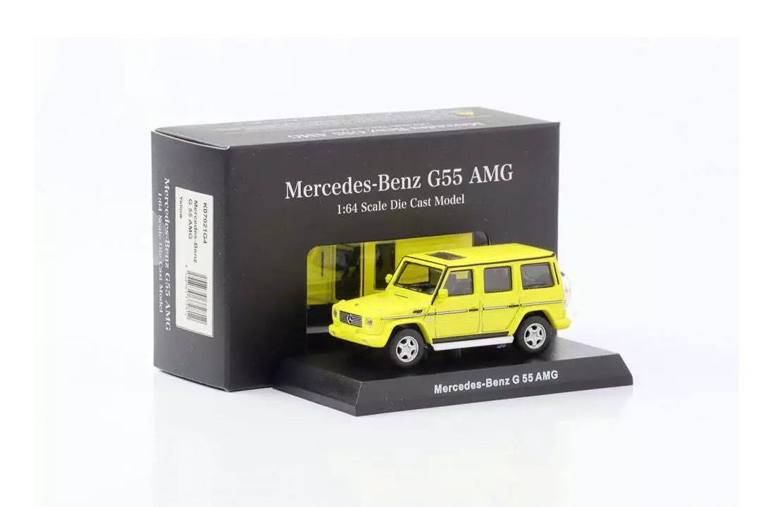 Kyosho - Mercedes Benz G55 AMG Yellow (K07021G4) - Scala 1/64