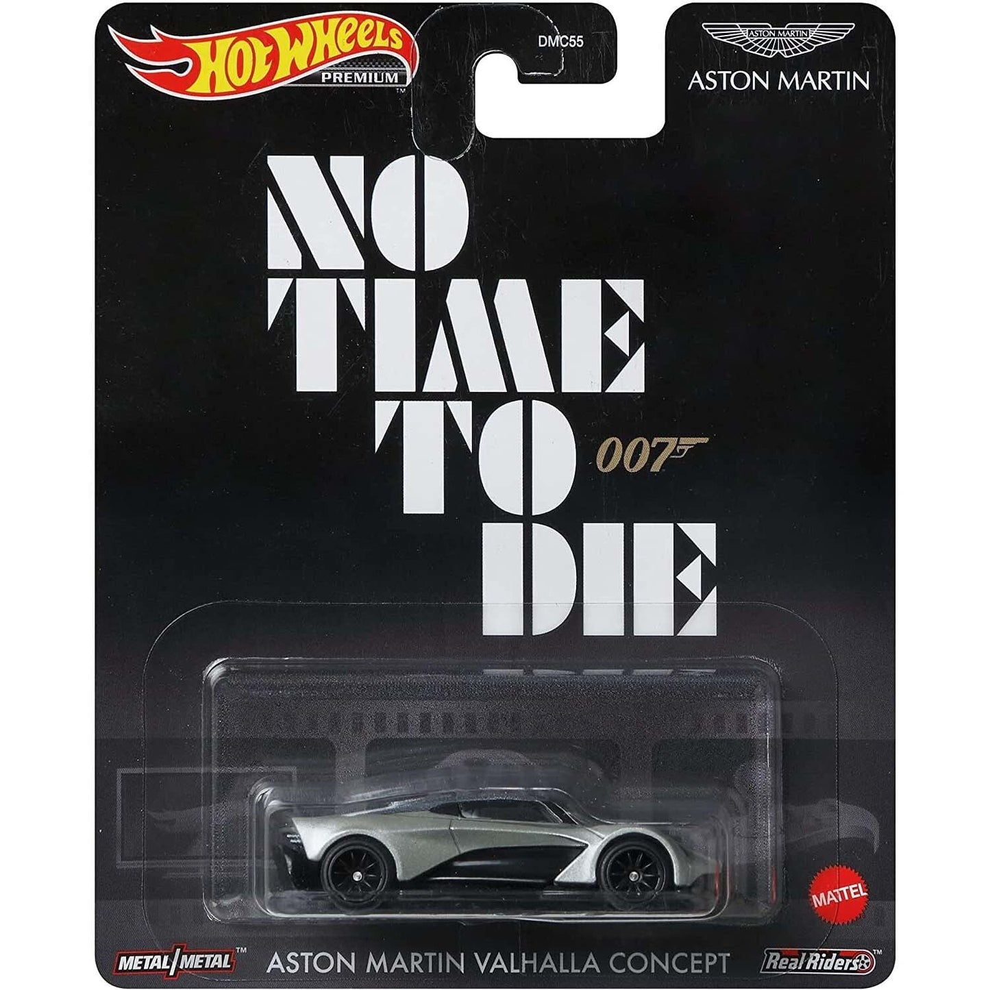 Hot Wheels Premium - 007 Aston Martin Valhalla Concept 007 James Bond- Scala 1/64