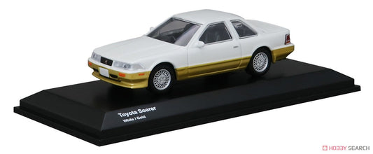 Kyosho - Toyota Soarer White / Gold (KS06506WG) - Scala 1/64