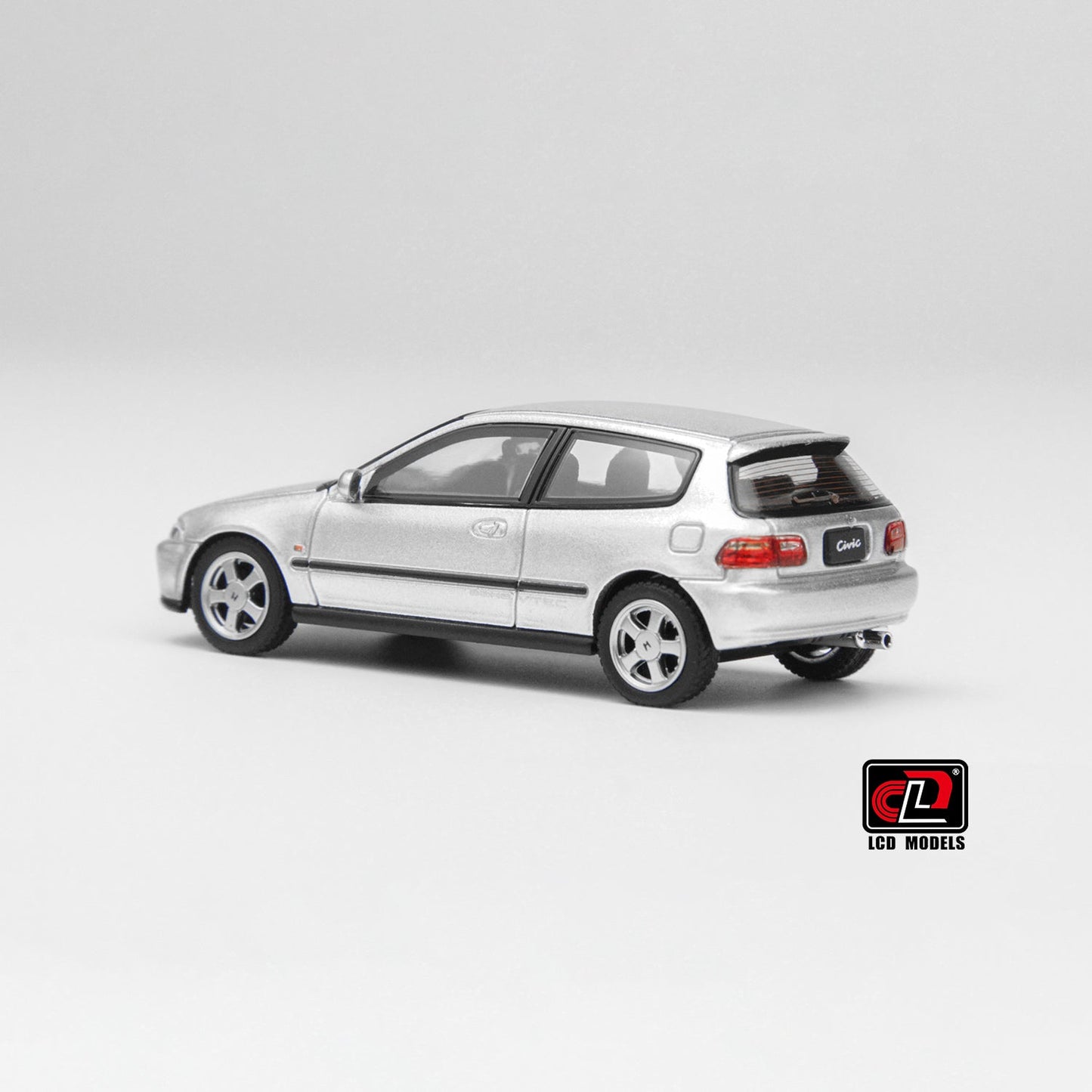 LCD Models - Honda CIVIC SiR II(EG6)-Silver - Scale 1/64 LCD64034-SI