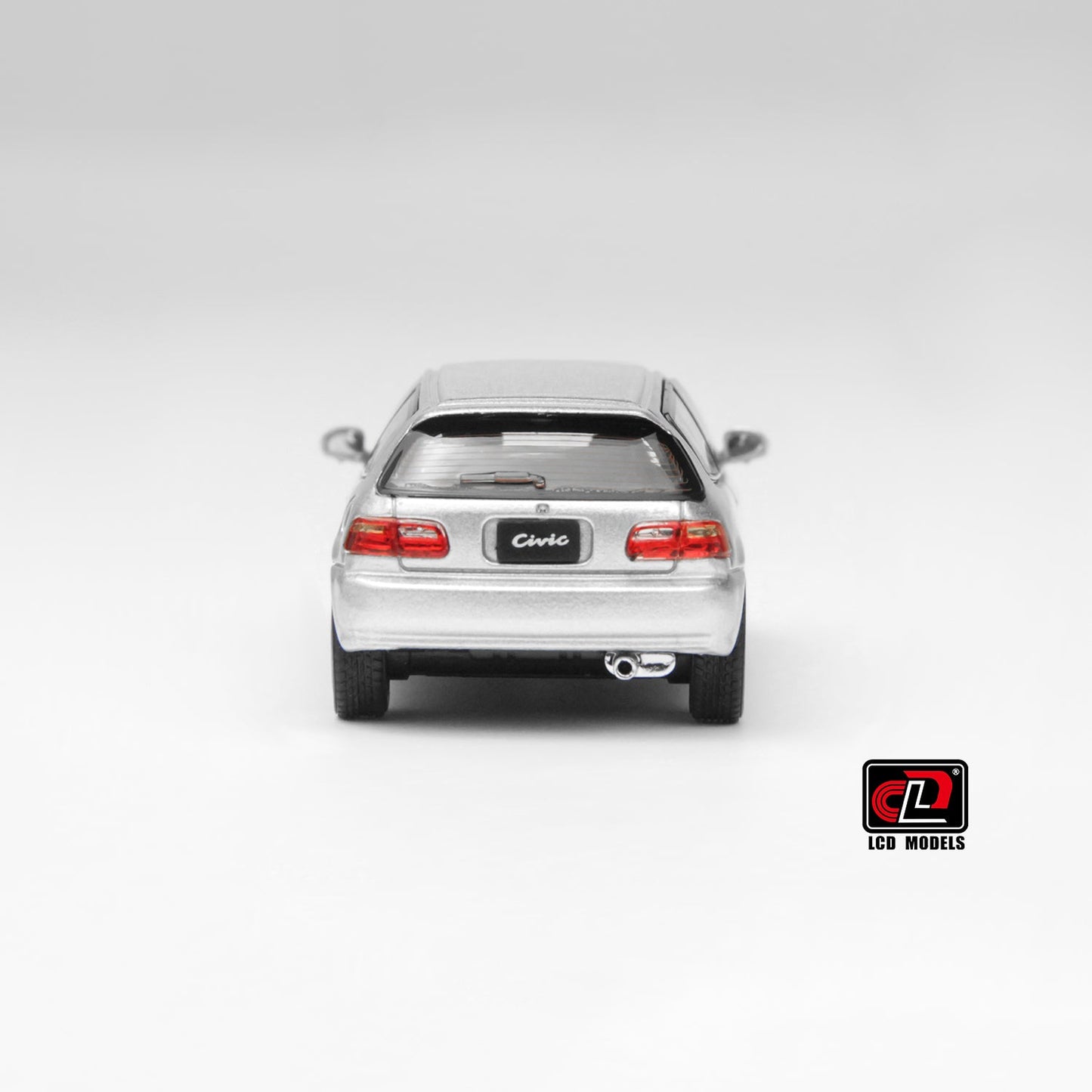 LCD Models - Honda CIVIC SiR II(EG6)-Silver - Scale 1/64 LCD64034-SI