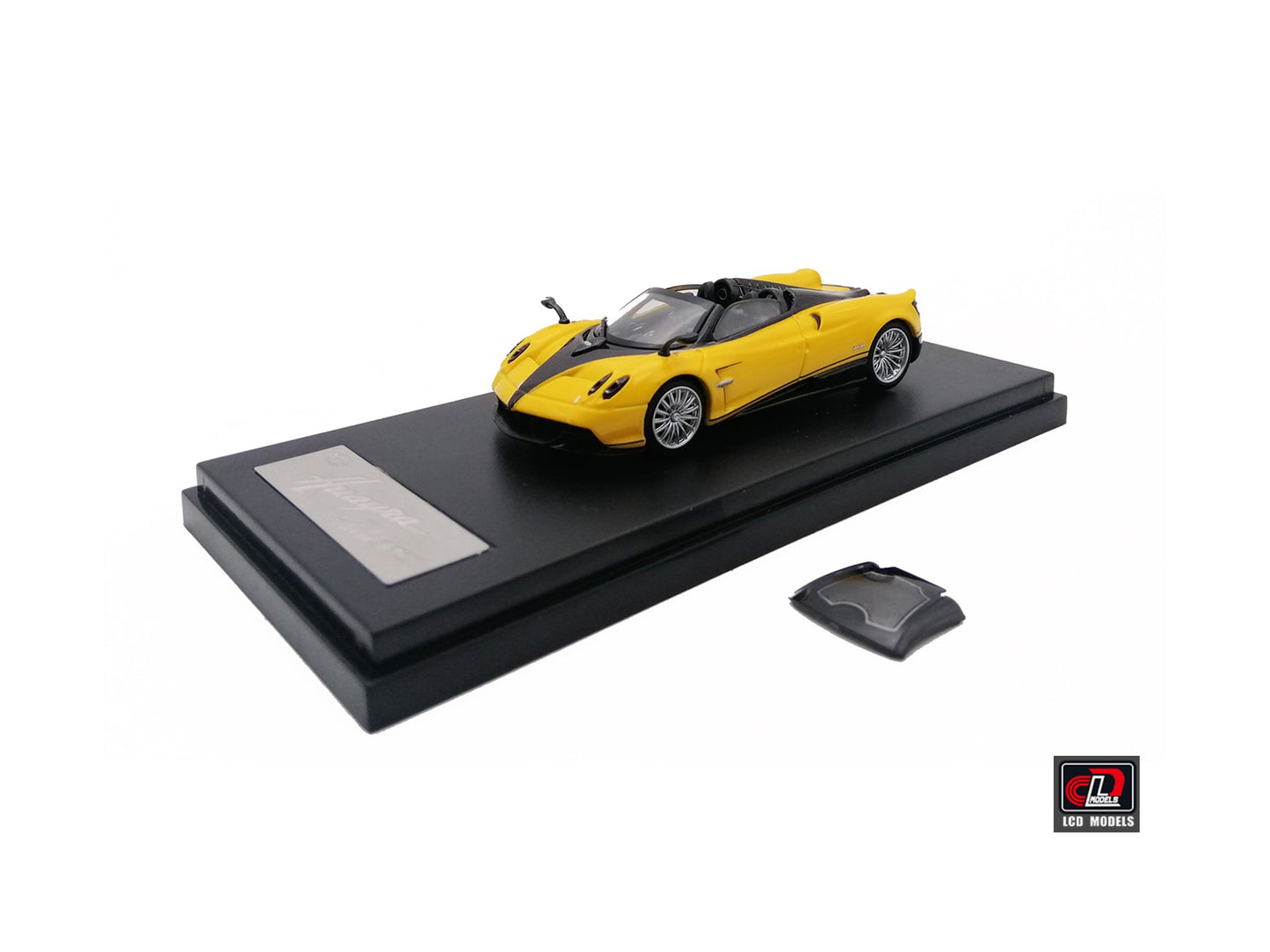 LCD Models - Pagani Huayra Roadster Yellow - Scala 1/64 LCD64015-YE