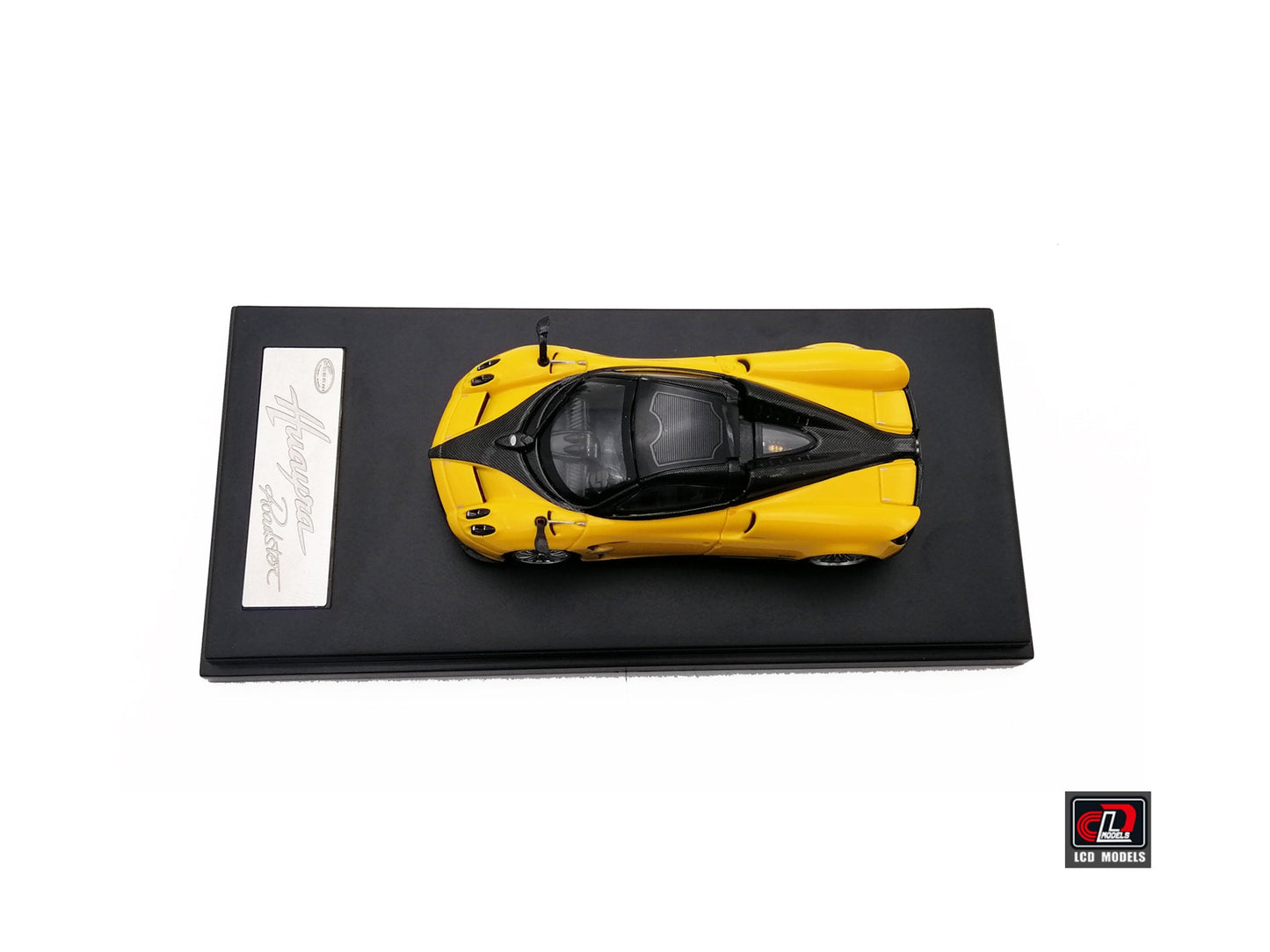 LCD Models - Pagani Huayra Roadster Yellow - Scala 1/64 LCD64015-YE