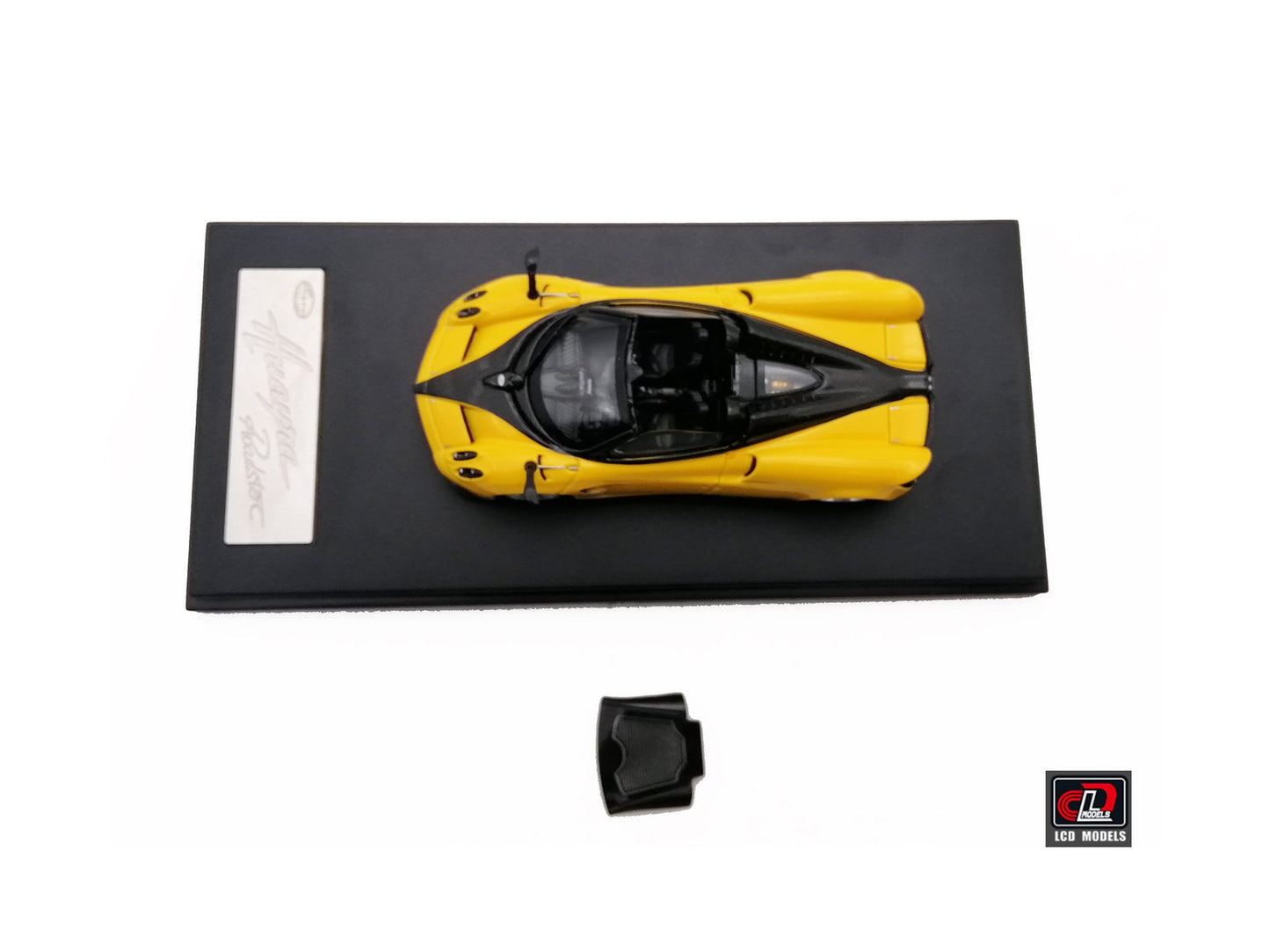 LCD Models - Pagani Huayra Roadster Yellow - Scale 1/64 LCD64015-YE