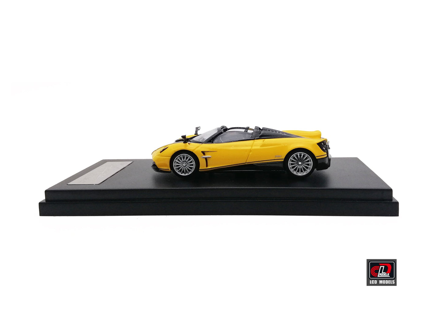 LCD Models - Pagani Huayra Roadster Yellow - Scala 1/64 LCD64015-YE