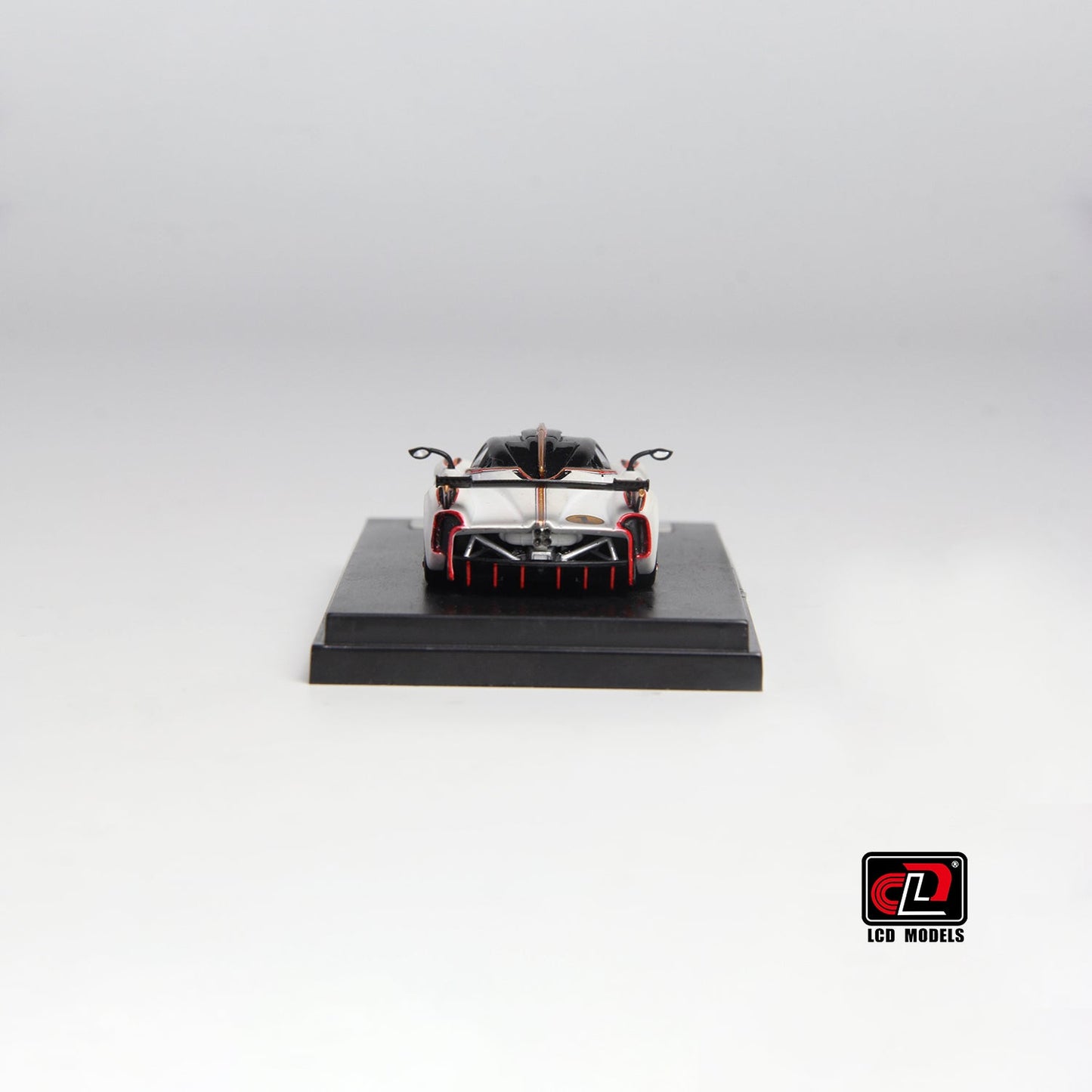 LCD Models - Pagani HuayraR Pearl White - Scale 1/64 LCD64028-WH