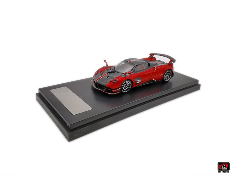 LCD Models - Pagani Huayra BC Roadster Red - Scala 1/64 LCD64015-RE