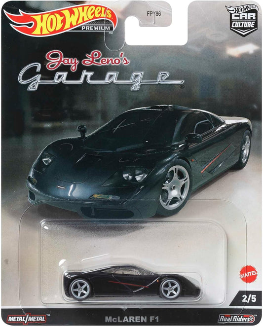 Hot Wheels Premium - McLaren F1 Black - Series Car Culture - Scala 1/64