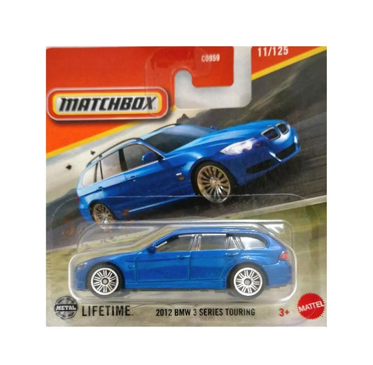 Matchbox - 2012 BMW 3 Series Touring #11 blue - Scale 1/64 Approx