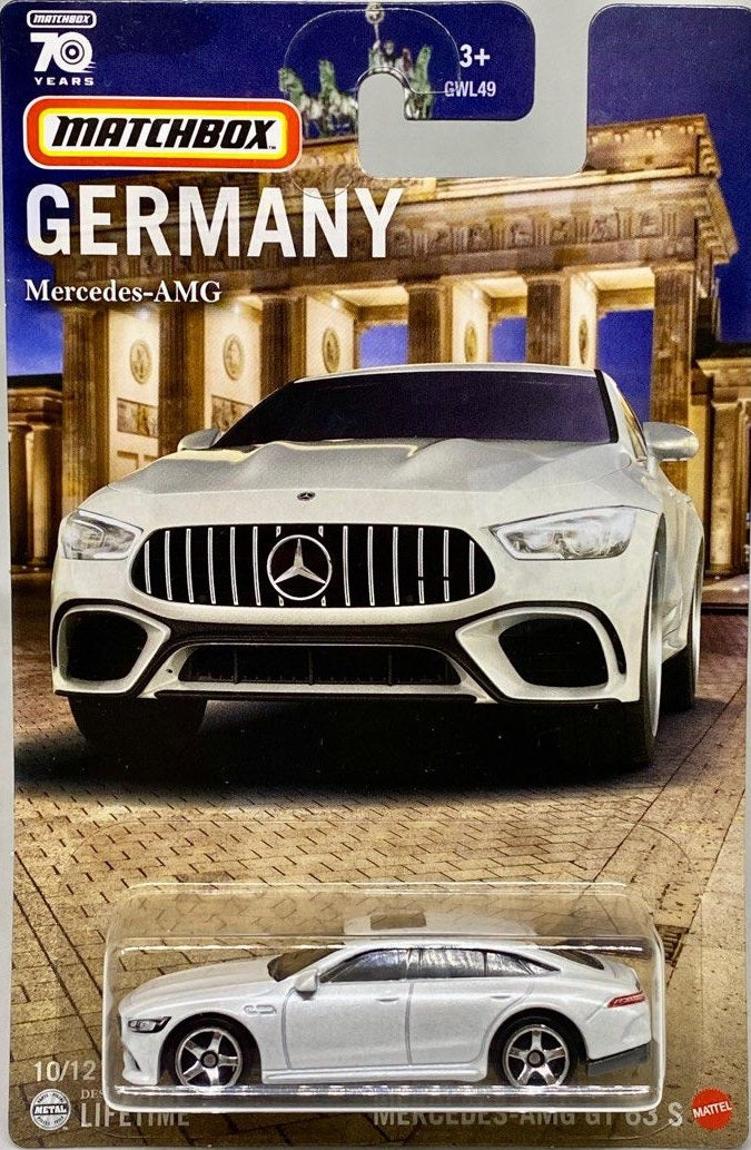 Matchbox - Mercedes-AMG GT 63 S White Germany - Matchbox - Scala 1/64 Circa