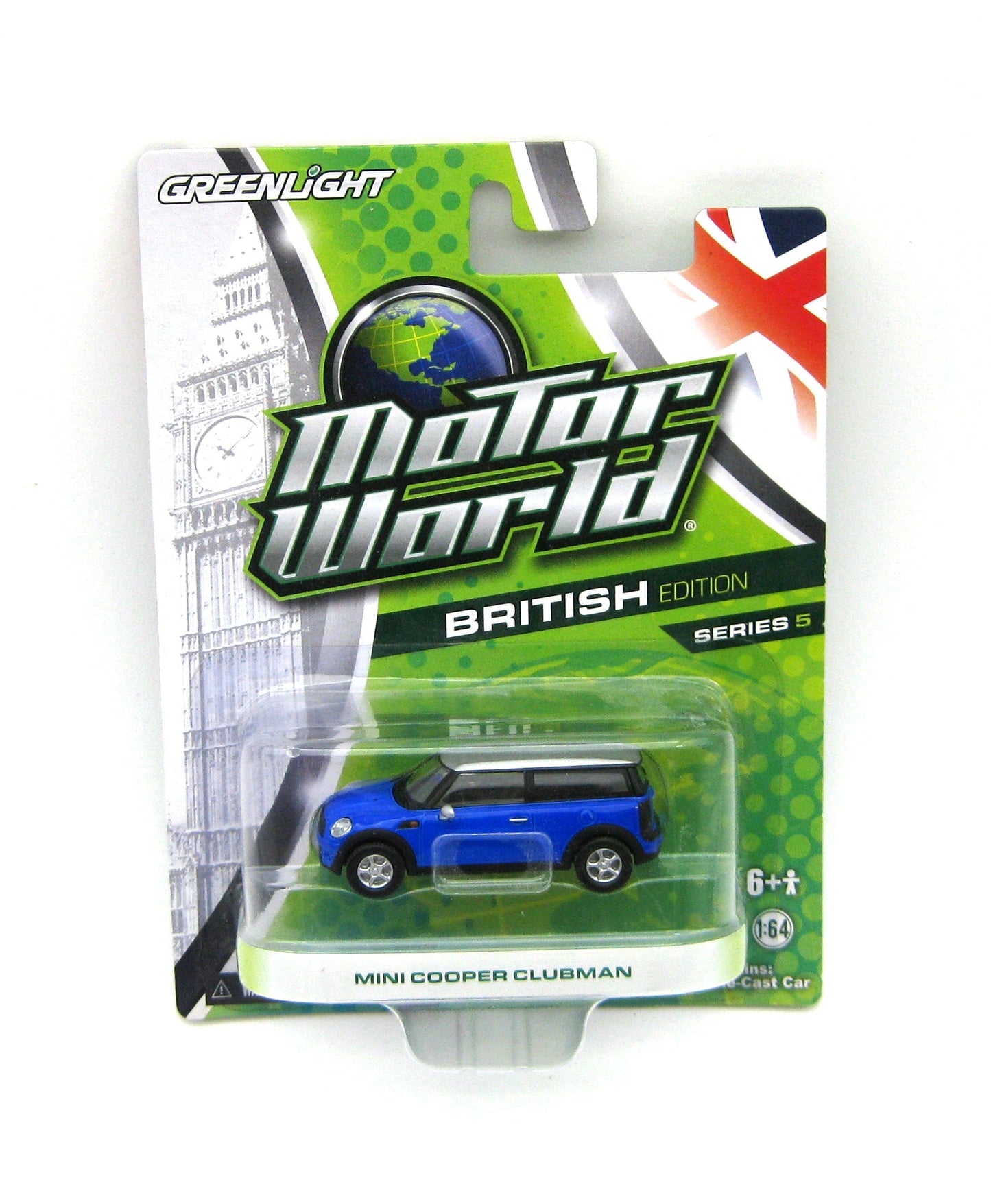 Greenlight - Mini Cooper Clubman Blue - Greenlight - Scala 1/64