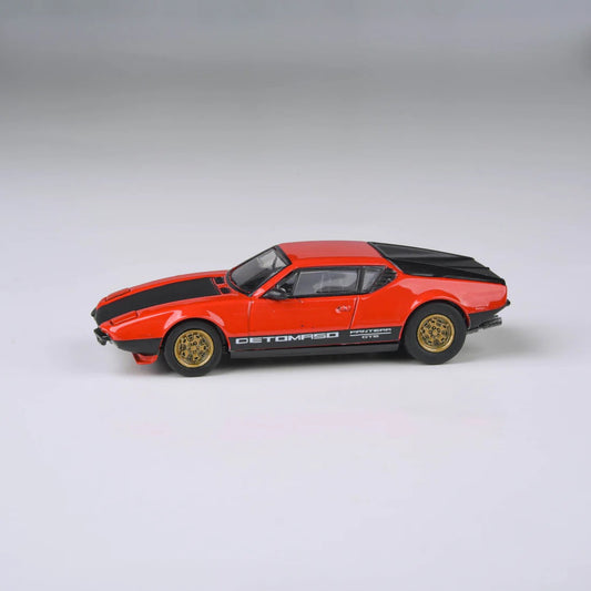 Para64 - 1972 De Tomaso Pantera Red / Black - Scala 1/64