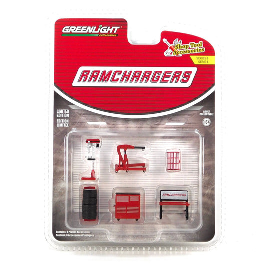 Greenlight - Ramchargers - Auto Body Shop Accessori Officina - Greenlight - Scala 1/64