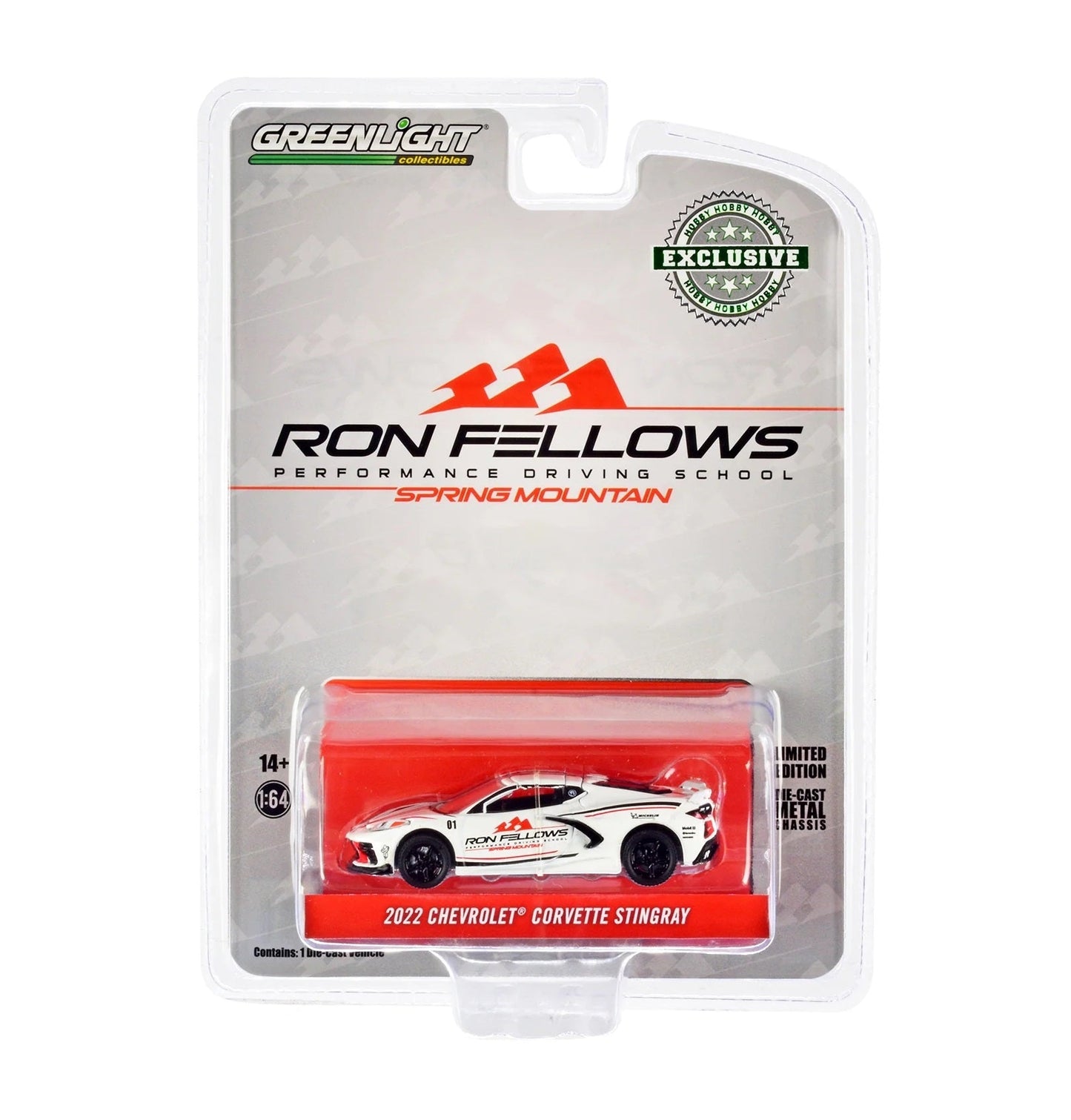 Greenlight - Chevrolet Corvette Ron Fellows 2022 - Greenlight - Scala 1/64